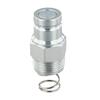 Hydraulic Quick Coupler 3/8 Inch Male Flat Face for Bobcat Loaders 753 763 773 863 A220 A300 A770 Part 7246798