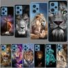 Lion Alpha Male Cub Phone Case For Xiaomi Poco X7 X5 X6 F6 Pro F7 Ultra M5S X3 M6 M5 X4 F4 GT Mi F5 F3 M3 TPU Soft Cover Capa Cu