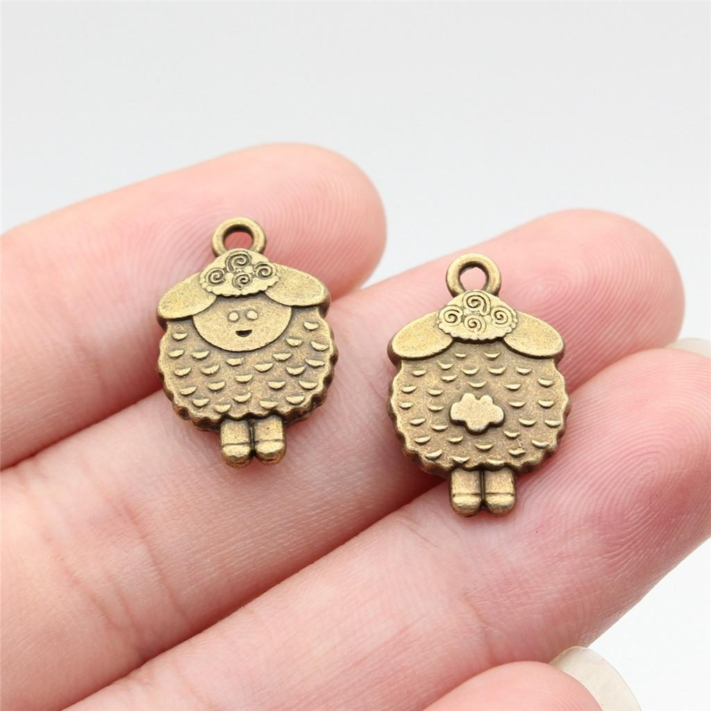 Charms Pig Sheep Cow Rabbit Pendants Wedding Jewelry Findings QC099