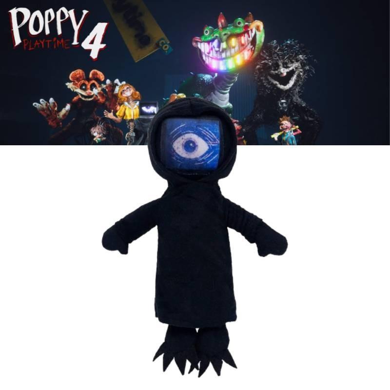 Nightmare Poppy Playtime4 Critters Black Doctor Plush Toy Horror Game Character