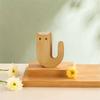 2pcs Cartoon Cat U-shaped Refrigerator Sticker Magnetic Flower Holder  Hydroponic Green Plant