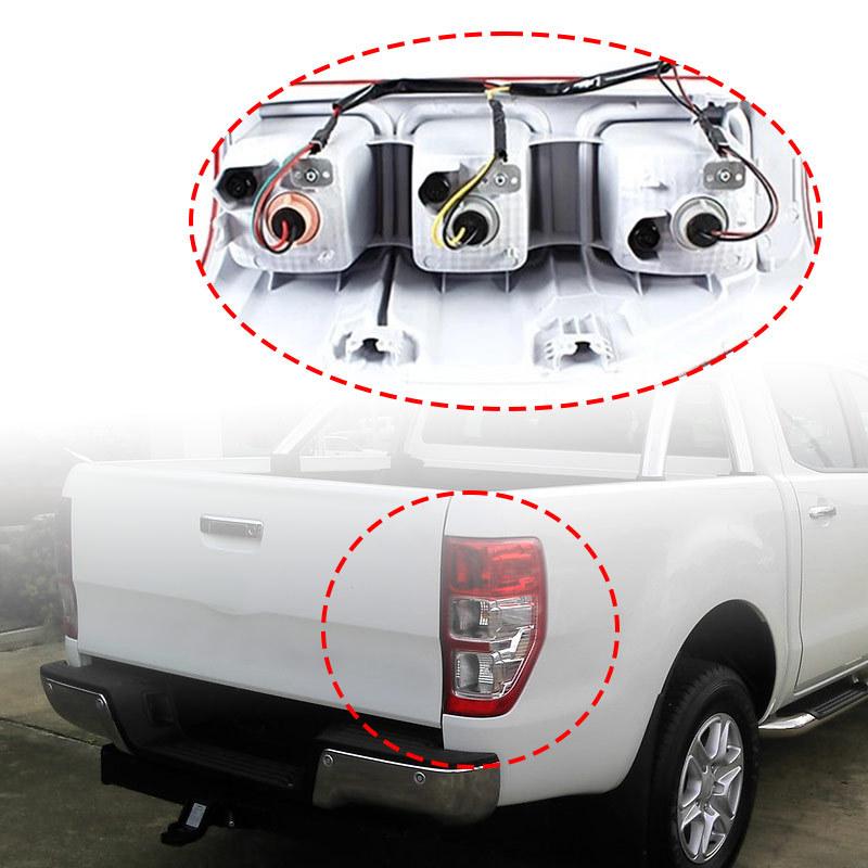 Rear Tail Light Wiring Harness Sockets for Ford Ranger Ute PX 2011 2012 2013 2014 2015 2016 2017 2018 2019 2020 2021 2022