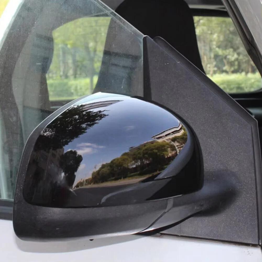 For Benz Smart Fortwo 2016-2025 Car Replacement Rearview Side Mirror Cover Wing Cap Exterior Door Rear View Case Trim Carbon