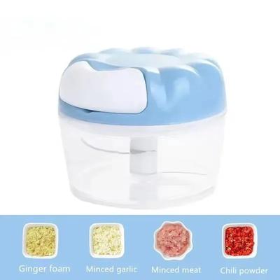 Multifunktions-Knoblauchschleifer-Häcksler Manuelle Knoblauchpresse Lebensmittel Gemüseschneider Fleisch Mais Mühlen Gadgets Pfeffer Küche