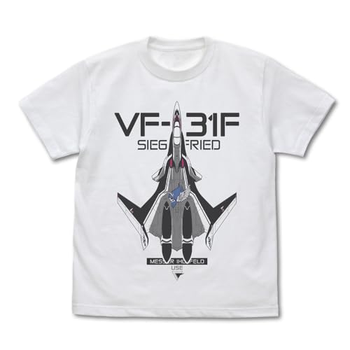 [COSPA] [Официальный] Футболка Macross Delta VF-31F Siegfried, Белый, Размер L