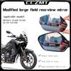 Für HONDA NX400 NX 400 NX500 NX 500 NT1100 XL750 XL 750 Konvexspiegel Spiegelglas Weitwinkel Vergrößerung Rückspiegel Linse