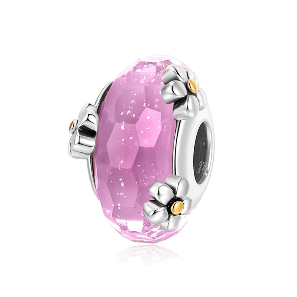 Colorful Copper Candy Murano Glass Beads Christmas Magic Murano Glass Charm Fits Bracelet & Necklace For Best Gift