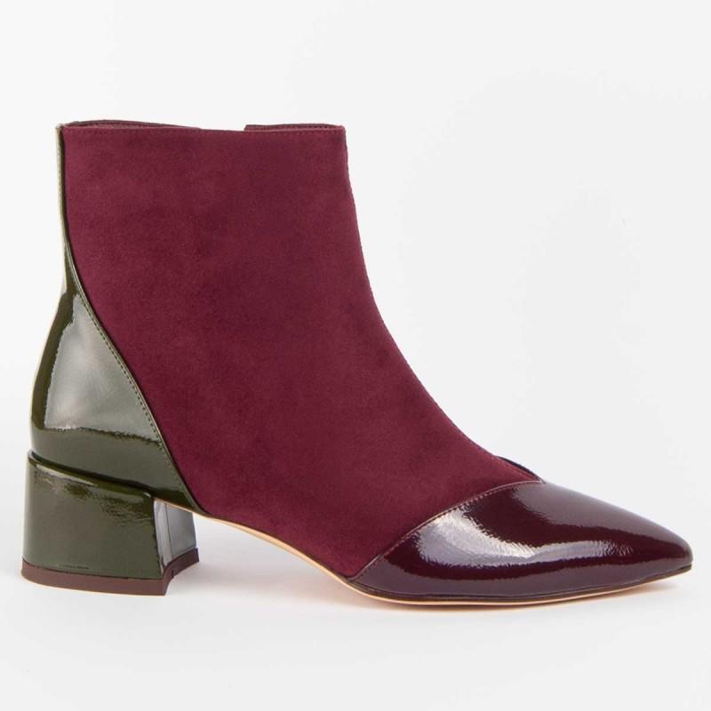 Botín De Tacón Para Mujer. Montevita Yeya 100913