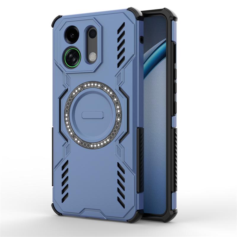 Armor Case For Oppo K13 Turbo Magnetic Adsorption Wireless Charge Cover Oppo K13 Turbo Pro Case For Oppo K13 Turbo Case 6.8 Inch
