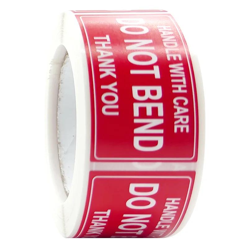 60/250pcs Fragile Warning Label Sticker Please Handle With Care For Goods Shipping Express Label Packaging Warning Sign Tag