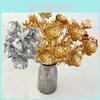Artificial Plastic Bouquet Centerpiece With Peach Blossom Wildflowers For Event Staging Decor 75 Chars