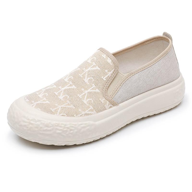 

Spring and summer new women s single shoes casual and comfortable breathable canvas shoes fashionable versatile student shoes platform fisherman shoes 42