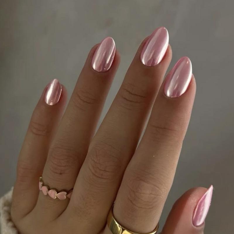 

Easy Apply Coated Pure Color Press On Nail No Glues Needed Saves Time for Quick Manicure Easy Application 1