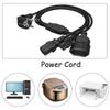 4.8mm to 4.0mm C13 C15 Power Cord Extension Power Connector Cable Splitter Adapter Cable Cord for Electronic Accessories