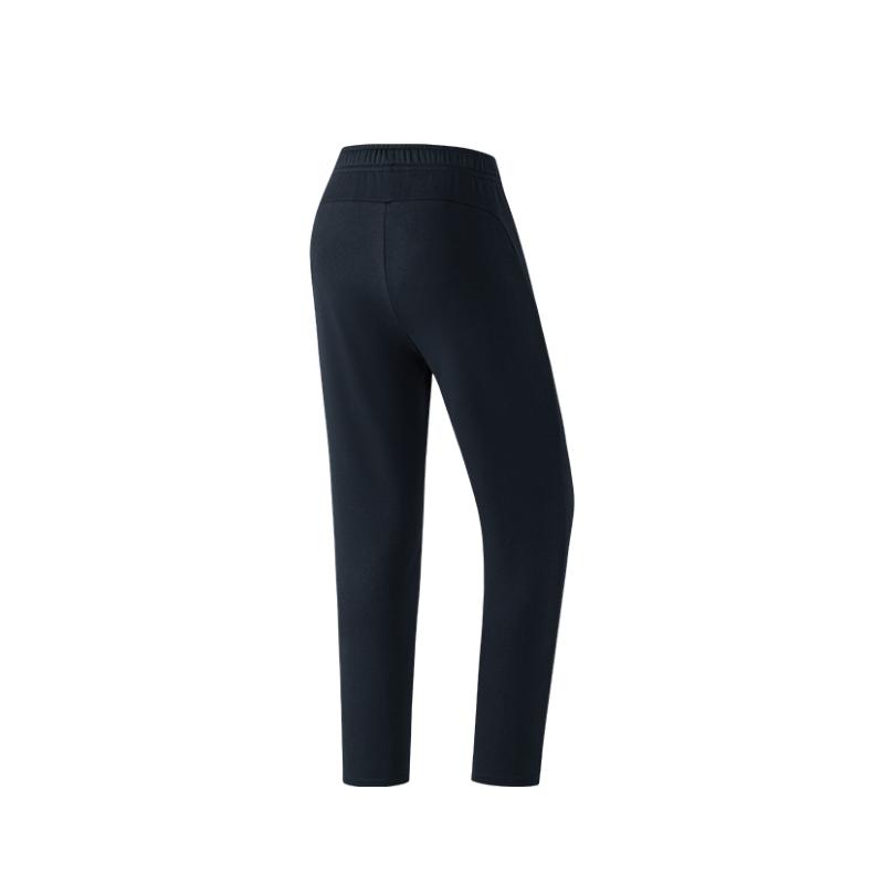 Anta Training Series Solid Color Soft Breathable Versatile Sports Long Pants Women bottoms 162547305N-1