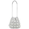 New CARLYN Nylon Shoulder Bag Mini Women's Silver H74112010S