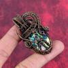 Tree of life abalone shell pendant copper wire wrapped pendant handmade jewelry real gemstone pendant gifts for her copper wire wrap jewelry