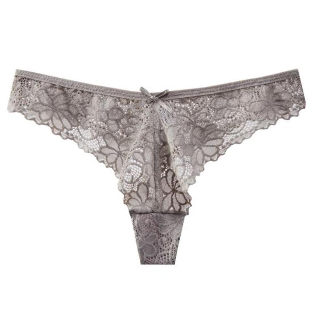 Kadın Dantelli Tanga Seksi T Sırt Düşük Bel Şeffaf Bikini Külot Dikişsiz Esnek İz Yapmayan İç Çamaşırı