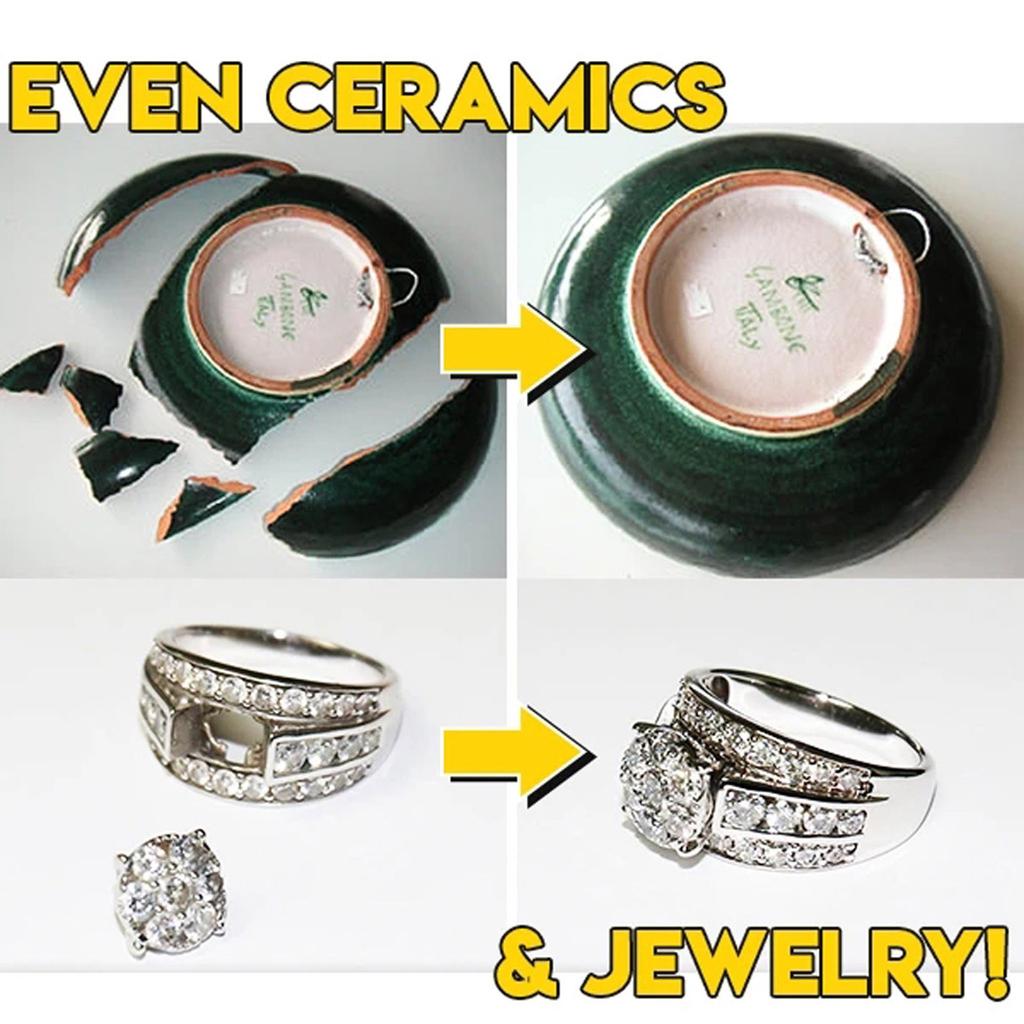 Universellt Superlim Starkt Plastlim För Harts Keramik Metall Glas 50ml