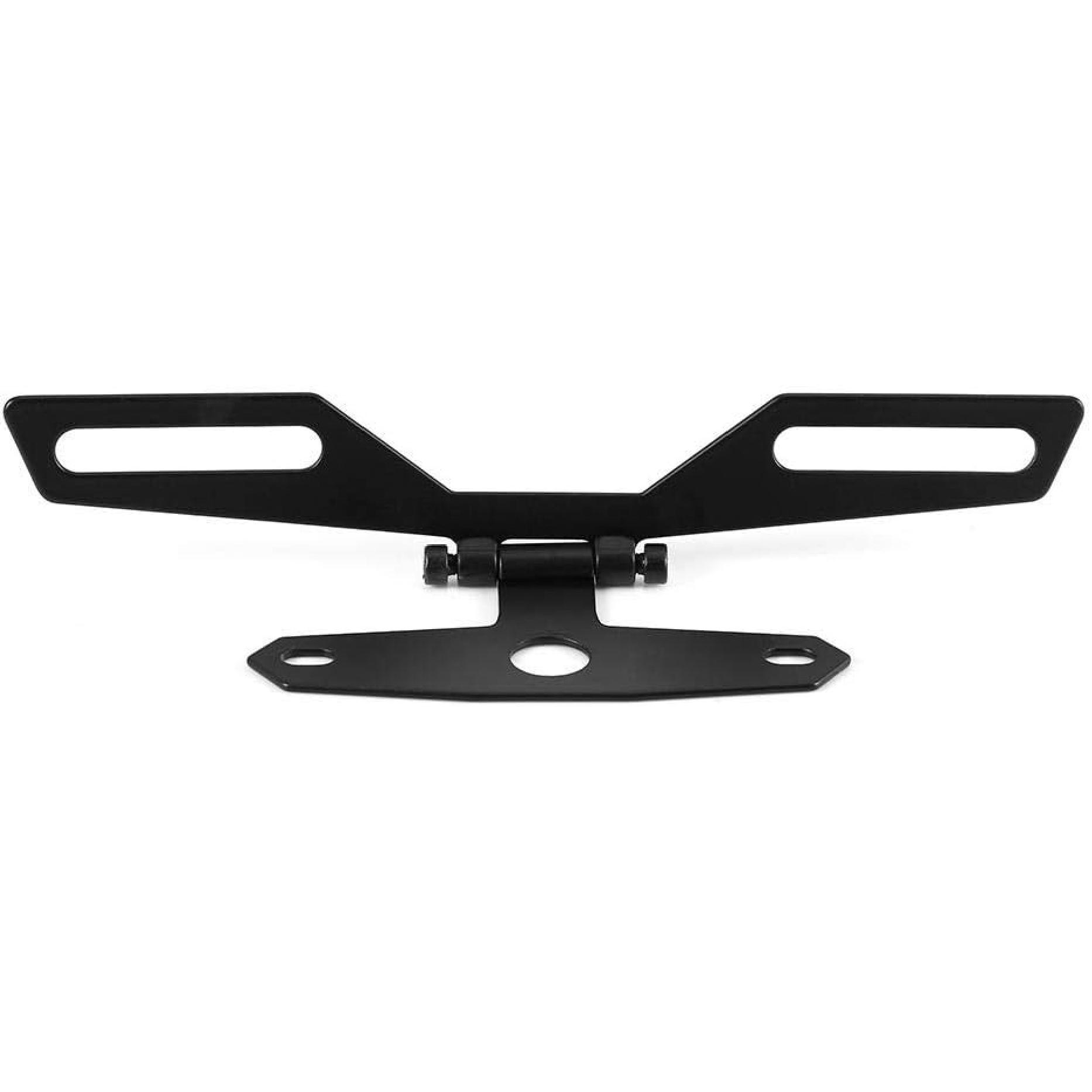 

Universal Adjustable Flip Plate Mount - Rear Light Bracket Holder for Motorcycle ATV