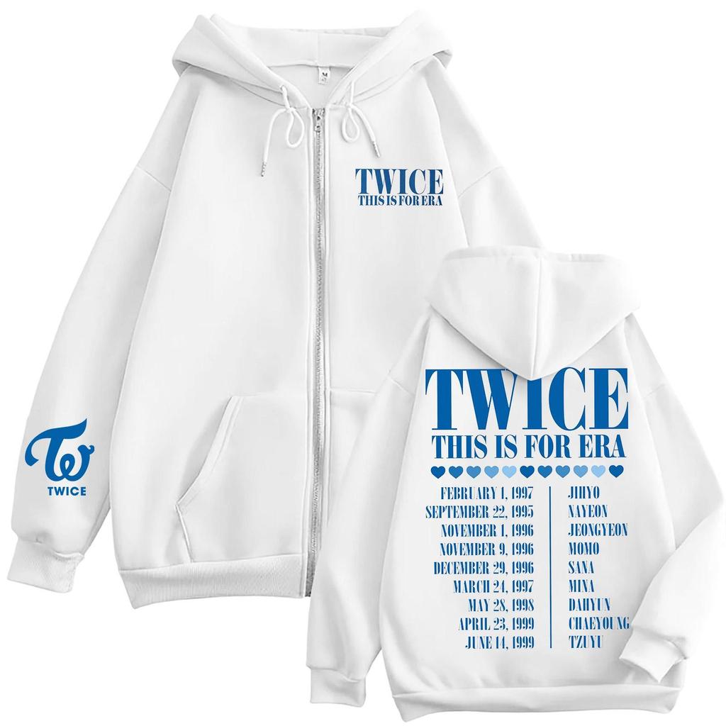 Damen Casual Mode Bedrucktes Langarm-Kapuzensweatshirt mit Reißverschluss