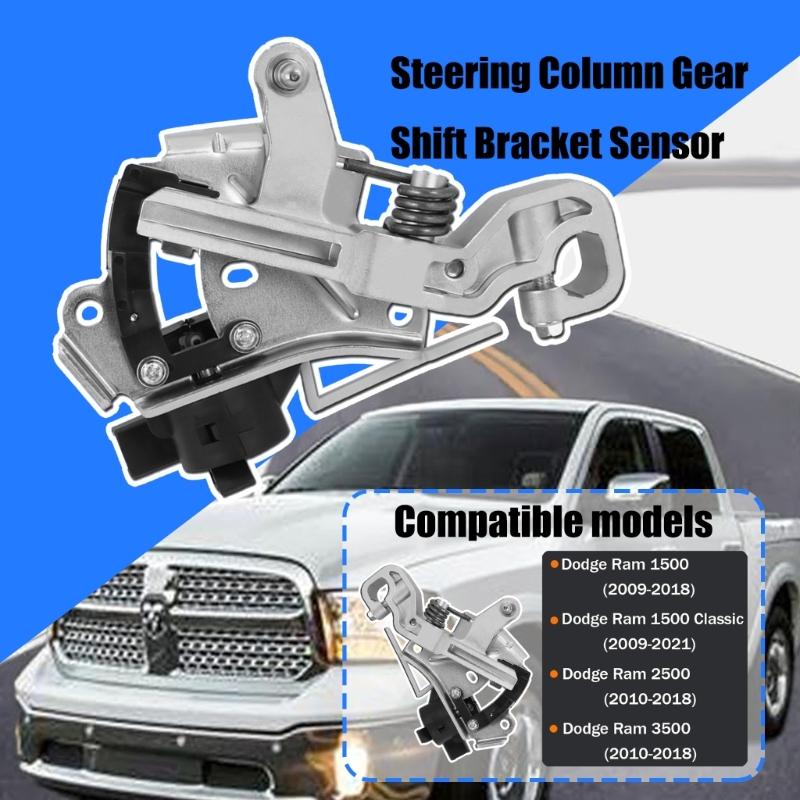 Heavy Duty Steering Column Gear Shifts Bracket Sensor Replaces 68470756AA Precisions Alignment Designs Assembly for Car 