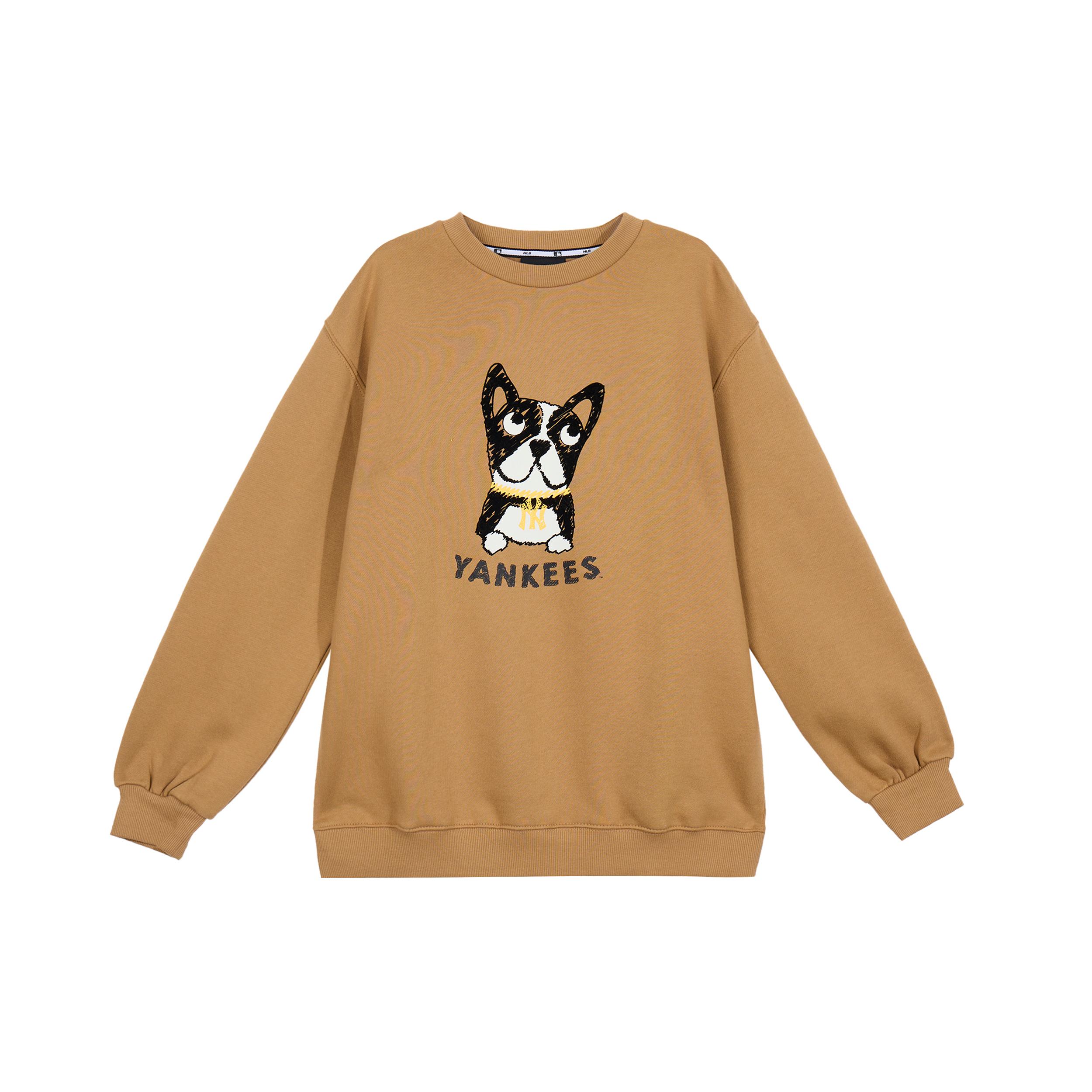 

New MLB Sweatshirts Unisex Camel 31MTC8961-50B XS