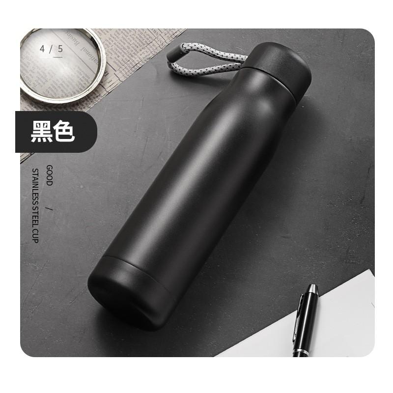 Stainless Steel Insulated Water Bottle Gym Outdoor Sports 400ml 550ml Leakproof Travel Mug Men Women
