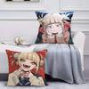 M-My Hero Academia-MT Himiko Toga Kissenbezug Komfort Sofa Bett Seidig Elegant Versteckter Reißverschluss Kissenkissenbezug