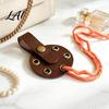 Knitting Accessories Faux Leather Yarn Divider 5 Holes Organizer Portable Guide Round Wool Splitter Separator Crocheting Tool