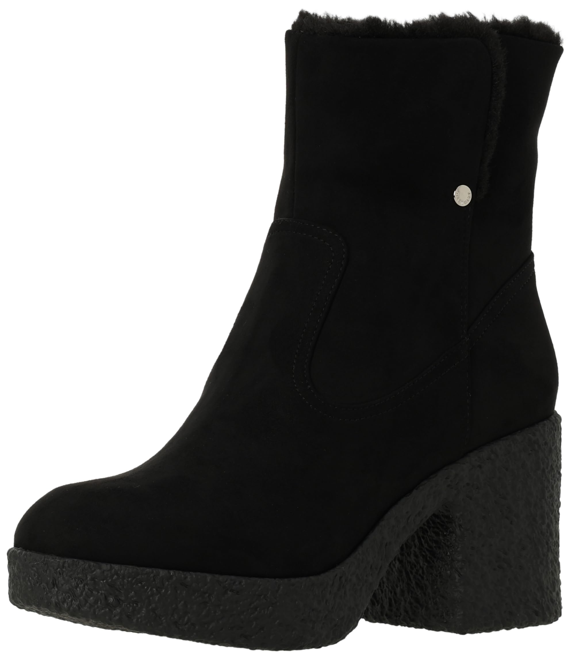 

Stuart Fashion Boots Толстая подошва Боа Короткие сапоги BS [Jill Shoe]