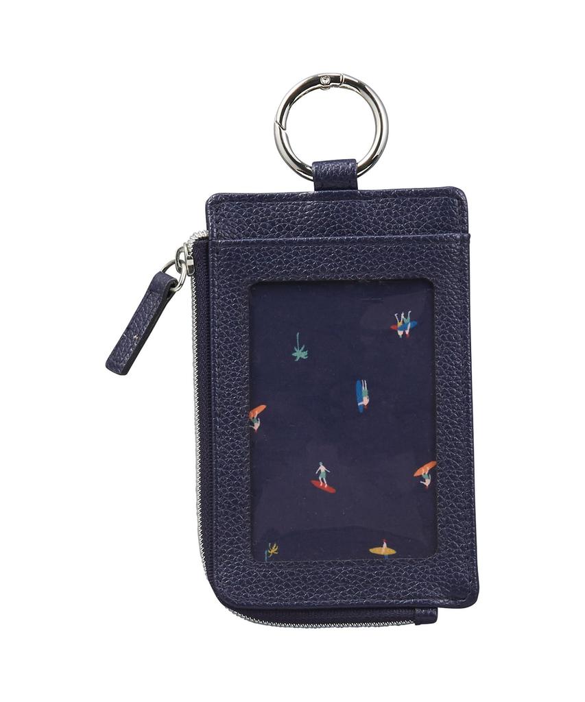 Patterns Zippered Pass Case for Perfect for and Holds IC and Small Key Case with Wpc. Men, Surfing, Commuting, School, Stylish, Cards, Commuters,