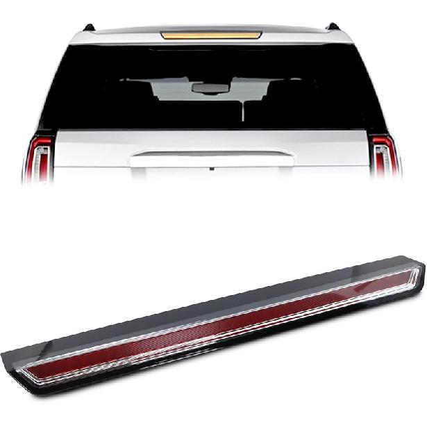 923-117 3Rd Third Brake Light, Center High Mount Stop Light Compatible With 2015- GMC Yukon/Yukon XL/Cadillac Escalade/Escalade ESV Replaces#