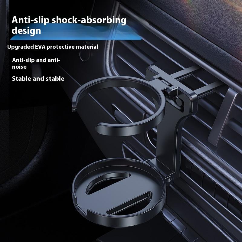 1 Piece Car Coffee Cup Foldable Stand Truck Cup Holder Anti-Slip Water Bottle Vent Mount Storage Organizer For Truck Van Rv