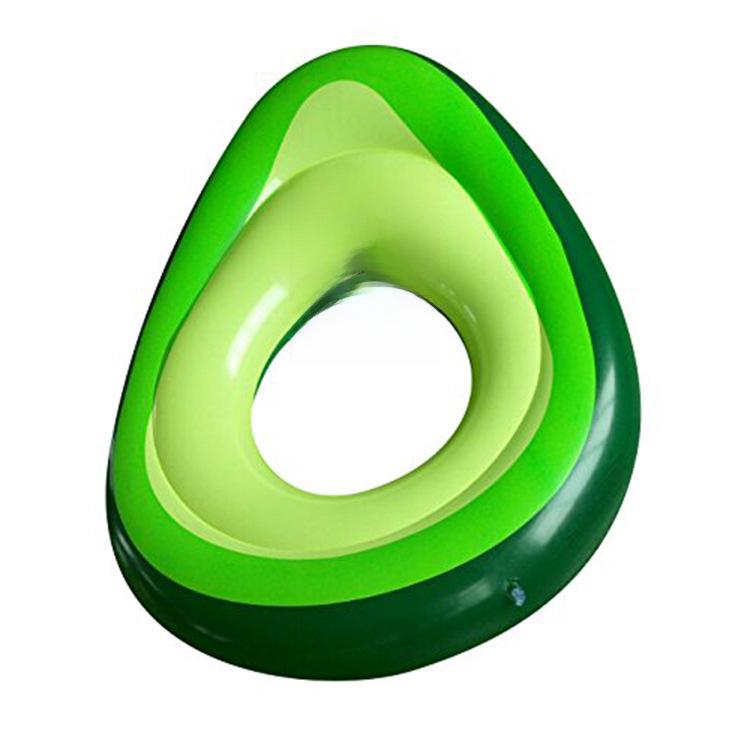 Avocado Inflatable Swim Ring: Popular Lifebuoy Float for Water Fun In Europe and America