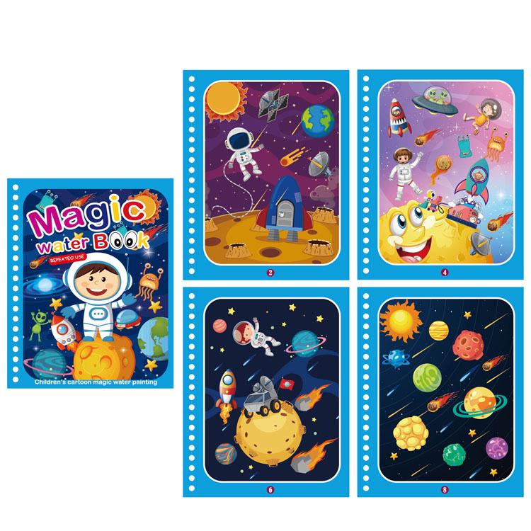 Kids New Magic Water Drawing Books Coloring Books Painting Toys For Kids Birthday Christmas New Year Gift For Boys And Girls