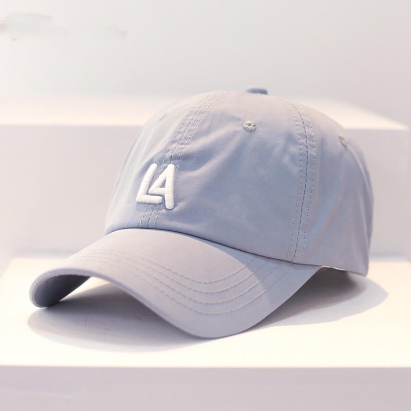 Cotton Baseball Cap For Women With Letter Embroidery Sun Protection For Spring Summer Casual Wear