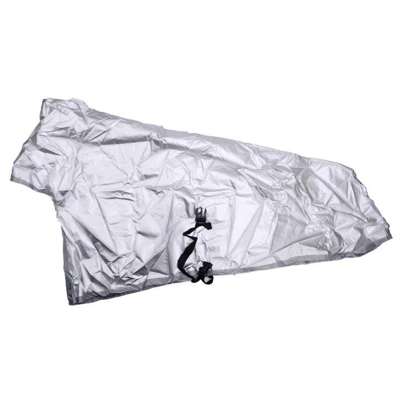 Grey Waterproof Caravan Camper Trailer Drawbar Tow Hitch Coupling Lock Cover With Buckle Oxford Cloth New