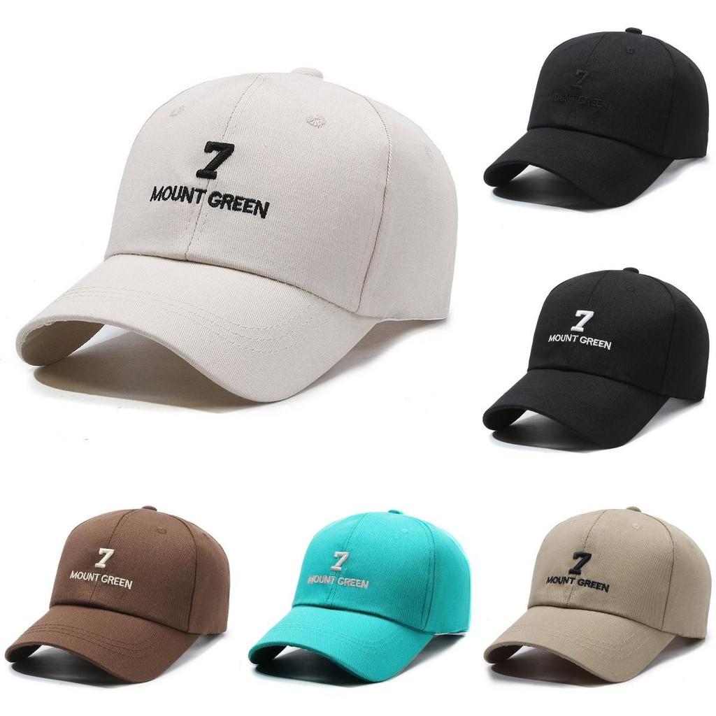 Mount 7 Embroidery Green Baseball Cap Peaked Caps Outdoor Sun Hat Gift Casual