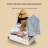 2024 Multifunctional Trolley Suitcase: 20-Inch Women's Boarding Case & 24-Inch Men's Password Suitcase