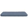 Seat Cushions 4 Pcs Blue 40 X 40 X 3 Cm Cord Fabric