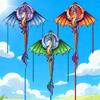 Creative 1.4M Large Dragon Kite Cute Lifelike 3D Dragon Outdoor Sport Fun Flying Kite For Child Toy