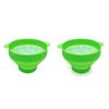 AEE2-Balde Tigela de Pipoca para Micro-ondas de Alta Qualidade Silicone DIY Máquina de Pipoca com Tampa Tigela para Salgadinhos Frutas Ferramentas Fáceis de Cozinha
