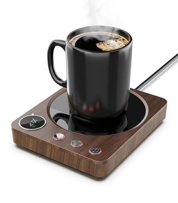 Kyerlish Cup Thermal Coffee Drink Mug Warmer 3 Temperature Maximum Heat Automatic Power Automatic Wide Heating Heating Day Gift for Warmer, Coaster,