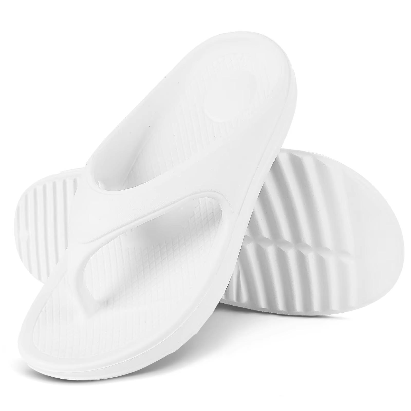 

Fashion Crestar Orthopedic Sandals for Women Arch Support Recovery Flip Flops Pillow Soft Fashion Outdoor Summer Beach Shoes 36 белый