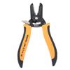 Abisolierzange Schneider Kohlenstoffstahl Multifunktionale Elektrokabelzange mit Sicherheitsverriegelung für 10 bis 22AWG Massivdrähte
