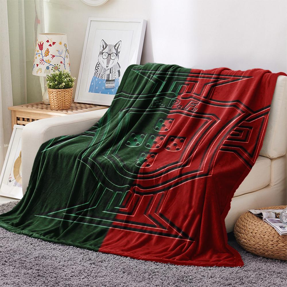 1Pc FPF Print Flannel Blanket, High quality Comfortable for All Seasons, Home Decor, Warmth and Comfort, Perfect for Christmas GiftS