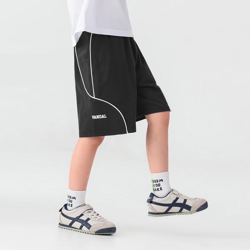 Boys  Summer Cotton Arc Stripe Sports Shorts 110