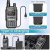 1/2PCS BAOFENG UV-5R Mini Walkie Talkie Dual PTT Wireless Programming Multi-Band Type-C Charge Long Range Ham Radio For Camping