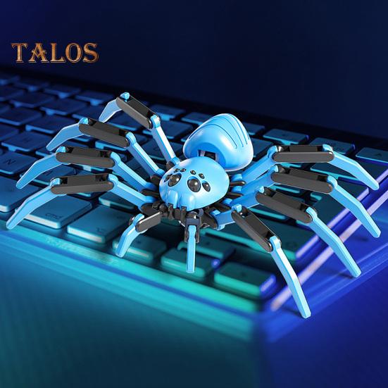 3D fargerik gigantisk edderkoppfigur Bevegelige ledd Edderkoppmodell Realistisk dyredekorasjon Pedagogisk edderkoppmontering Lekebordspynt